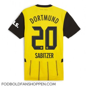 Borussia Dortmund Marcel Sabitzer #20 Hjemmebanetrøje 2024-25 Kortærmet